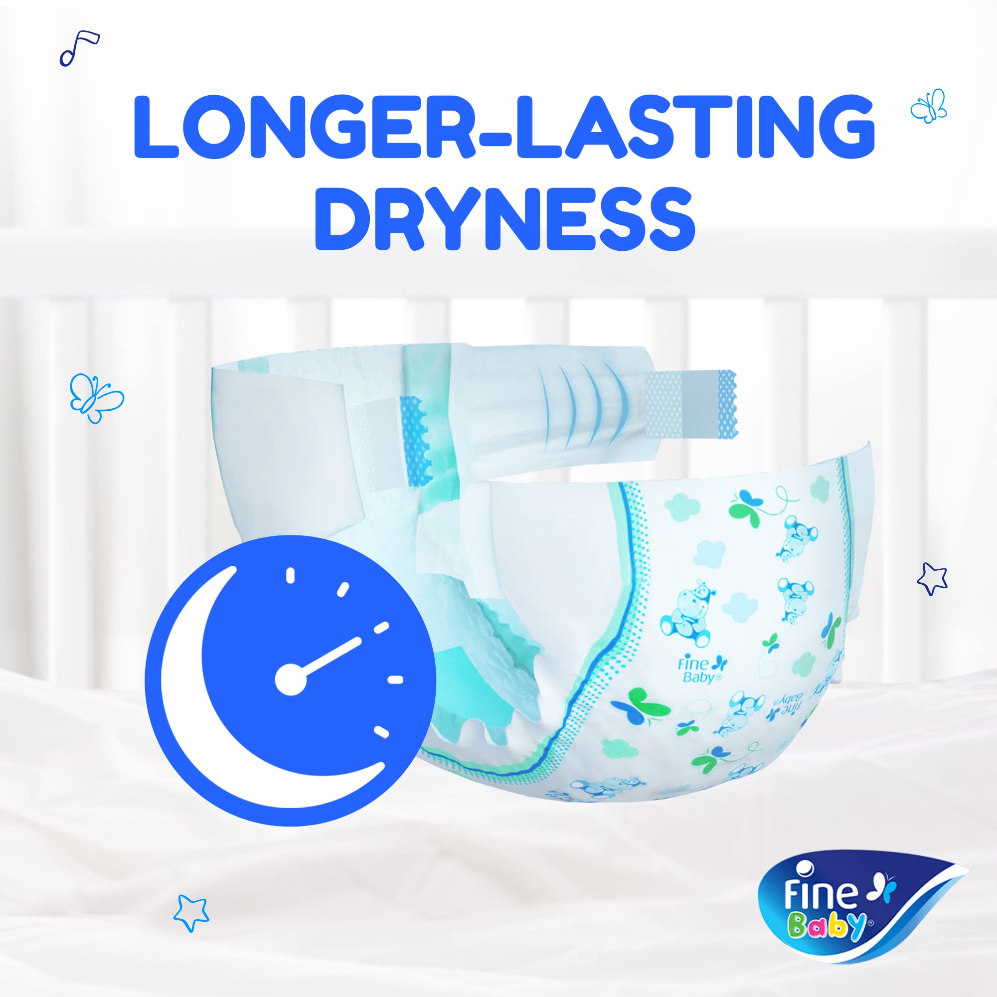 Fine Baby Diapers Size 5 Maxi 11-18kg Mega Pack 70pcs حفاظات فاين بيبي بلوشن لمسة الأم، حجم ماكسي 10-22 كغم، عبوة التوفير 70 حفاظة Fine Baby Diapers Size 5 Maxi 11-18kg Mega Pack 70pcs حفاظات فاين بيبي بلوشن لمسة الأم، حجم ماكسي 10-22 كغم، عبوة التوفير 70 حفاظة